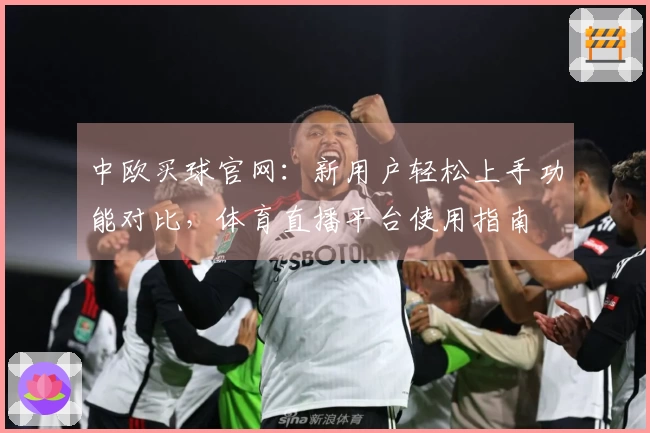 中欧买球官网：新用户轻松上手功能对比，体育直播平台使用指南